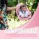 thumbnail image 4 of Swing Coconut Para Niños Pequeños Cómodo Para Exteriores Rosa 6 36 M, 4 of 7