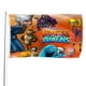 thumbnail image 1 of Monstruos vs. Alienígenas Bandera impresa con temática, regalo perfecto para fanáticos, amigos y familiares, y adecuada para actividades al aire libre e interiores, decoraciones de fiesta. 60*90CM, 1 of 6