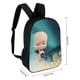 thumbnail image 2 of El Bebé Jefazo Niño Blanco-theme Backpack, Campus style schoolbag Bookbag with Adjustable Shoulder Straps And Large Zip Compartment, Unisex Travel Bags., 2 of 6