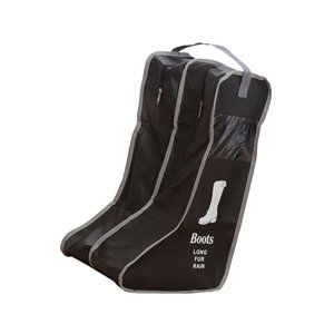 Magideal - Bolsa De Almacenamiento De Botas Portátil, Bolsa De Zapatos De Viaje, Protector Práctico De Moda, Bolsa Protectora A Prueba De Polvo, Botas, Bolsa De 28Cmx25Cmx46Cm Negro