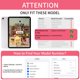 thumbnail image 2 of Funda iPad pepkoo 10.9/11" a prueba de golpes con asa rosa, 2 of 7