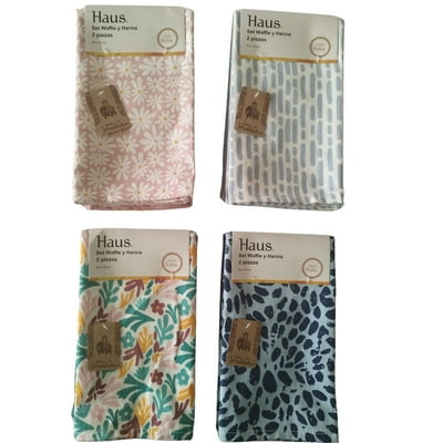 Set 2 Paños De Cocina 75% Algodón 25% Poliester Surtido  Haus