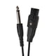 thumbnail image 2 of Microfono Alambrico Fiesta Karaoke Jack 6.3 Cable Plug 6.5mm multicolor, 2 of 5