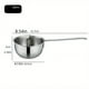 thumbnail image 1 of 1pc, Small Melting Pot, 10oz 304 Stainless Steel Butter Melting Pot, Chocolate Warmer Pot, Double Boiler Pot, For Oil Heating, For Gas Stovetop And Induction Cooker, Kitchen Utensils, Kitchen Gadgets,, 1 of 2