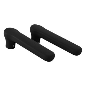 Bothyi - Cubierta Protectora De La Manija De La Puerta Funda De Silicona Cubierta De La Perilla De La Puerta Anticolisión Negro