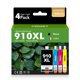 thumbnail image 1 of Paquete combinado de cartuchos de tinta PRIGET 910XL compatible con HP 910, 1 of 8