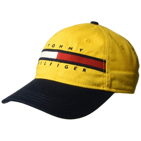 Gorra De Béisbol Tommy Hilfiger Avery Para Hombre Golden Glow/Navy