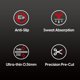 thumbnail image 3 of Cinta de agarre SUPERGRIP Pulsar Gaming Gears para Razer Cobra Pro 0,5 mm, 3 of 4