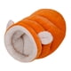 thumbnail image 3 of Casa Para Perros De Interior Cojín Semicerrado Invierno Cálido Sueño Perrera Gatos Cama Nido Naranja L, 3 of 5