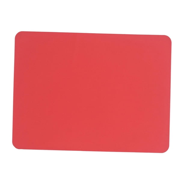 Mantel Individual de silicona,Mantel Individual para niños bebés pequeños,Mantel Individual resistente al calor de estera de silicona,Mantel Individua rojo