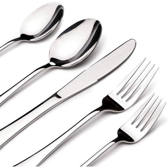 Juego de cubiertos Stilloye 30 piezas de acero inoxidable para 6