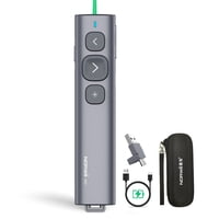 Presentador Inalámbrico Norwii N95 Con Puntero Láser Verde Usb-C