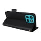 thumbnail image 4 of Funda Cartera para Motolora Moto G57 Tapa Flip con Ranuras y Soporte Negro, 4 of 5
