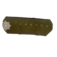 Ioensy - Bolsa Para Esterilla De Yoga, Bolsa Transpirable Para Fitness, Lona, Resistente Al Desgaste, Portador De Esterilla De Yoga, Color Verde