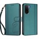 thumbnail image 3 of Funda Cartera Trébol para Xiaomi Poco C81 4G con Ranuras Tarjetas y Carga Inalámbrica Verde oscuro, 3 of 6