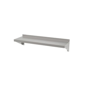 Inoxsteel - Repisa Mural Lisa 60X30 Cms Acero Inoxidable