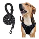 thumbnail image 1 of Arnés de seguridad reflectante con correa ajustable para mayor visibilidad y control durante los paseos para perros pequeños y medianos., 1 of 5