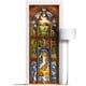 thumbnail image 1 of Mural de puerta de pasillo antiguo. Adhesivo de una sola pieza, calcomanía. Envoltura, cubierta. Despegar y pegar, autoadhesivo, removible., 1 of 3