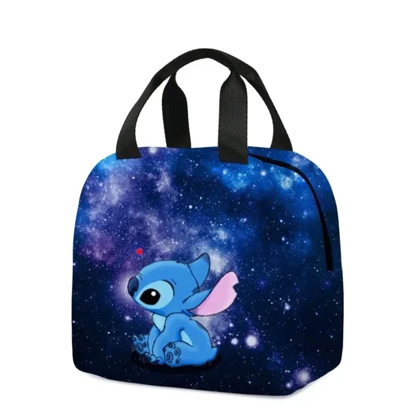 HOT Disney Stitch Primary and Middle School Students Schoolbag Boys Sports Backpack Girls Anime Cartoon School Bag Mochila