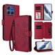 thumbnail image 1 of Funda Cartera Mariposa para [Motorola Edge 2025 5G] con Soporte y Cremallera Rojo, 1 of 6