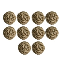 Bothyi - Bolas De Mimbre De Ratán, Bolas Tejidas De Orbes Artesanales Para Decoración De Centro De Mesa