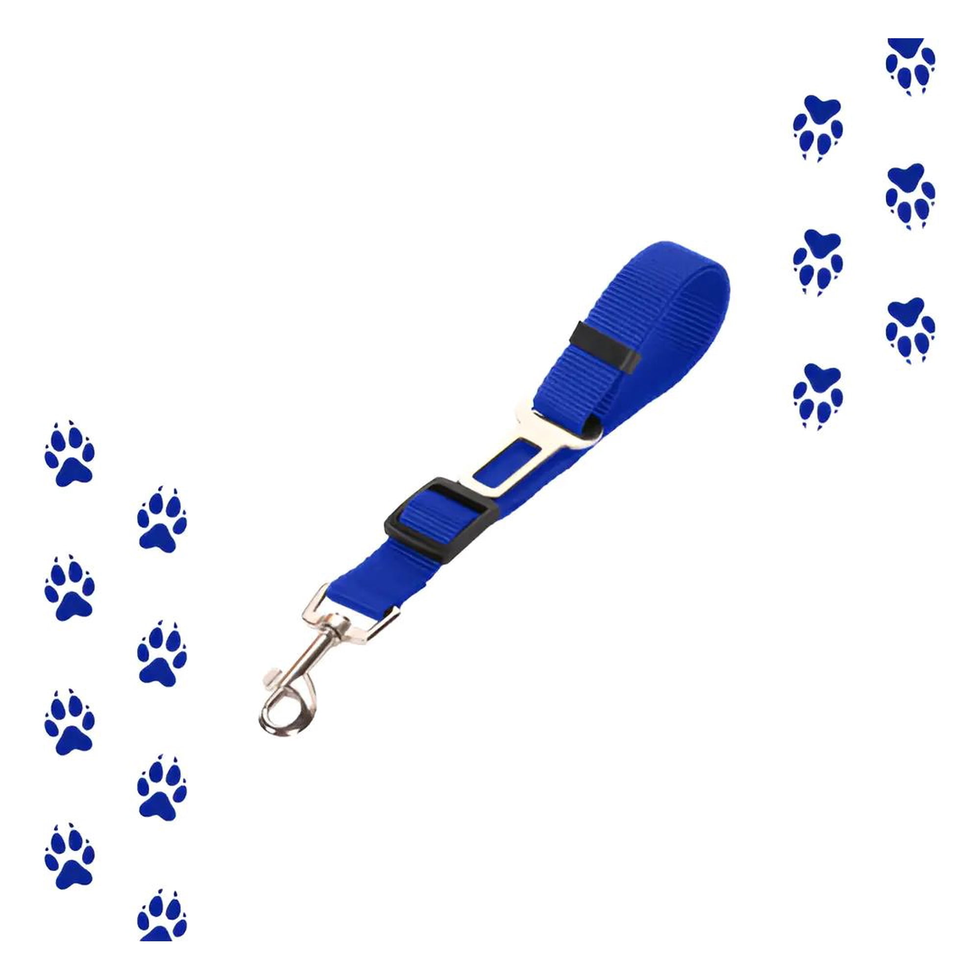 Cinturón De Seguridad Para Mascotas En Auto Arnes Oferta 2x1 Azul