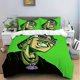 thumbnail image 1 of Stylish F-FER XXO Green Graffiti Design 3pcs bedding Perfect for Year-Round Use Available, 1 of 5