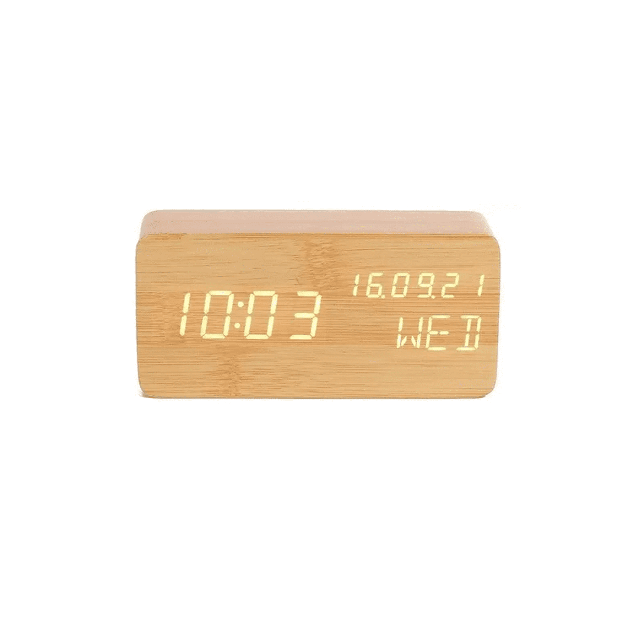 Genérico - Reloj Despertador Digital Led, Escritorio, Alarma, Negro