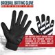 thumbnail image 5 of Guantes de Bateo Dot Stitch para Jóvenes Talla Mediana en Cuero con Diseño de Bandera, 5 of 7