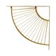 thumbnail image 3 of Soporte Para Estante De Pared, Separador De Pared, Almacenamiento En Forma De Abanico Para Oficina, Hogar, Cocina, Dorado, 3 of 5