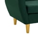 thumbnail image 3 of Sofa Bote 1c Felpa 01 Verde Botella, 3 of 6