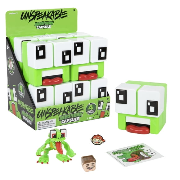 Capsula Misteriosa Unspeakable Mini 4cm Bonkers Toys Coleccionable
