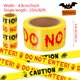 thumbnail image 2 of Cinta de Advertencia RUIZHUO 5 cm x 100 m Pack de 4 para Decoración de Halloween, 2 of 6
