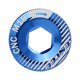 thumbnail image 3 of Bicicleta M18 Cubierta De Brazo De Manivela Sombrero BMX Rueda De Cadena De Bicicleta Juego De Bielas Perno Azul, 3 of 5