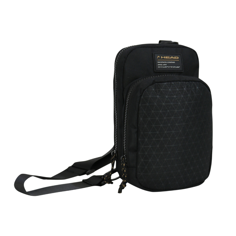 Bolso Porta Documentos Vip Rombos Negro Head