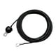 thumbnail image 4 of Máquina de cable de cuerda de alambre de acero 7x19 Cadena de alambre Cable de polea de fitness de hilo de 78.7 pulgadas para gimnasio, sistema de , No Ajustable, 4 of 5