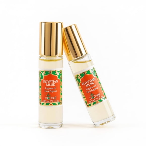 Rollo de almizcle egipcio Perfume Nemat International de 2 x 10 ml