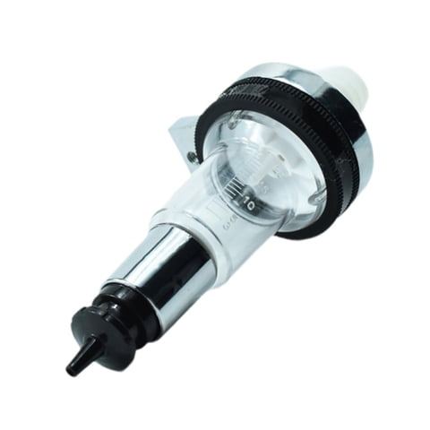 Magideal - Cabezal De Bomba Dispensadora De Perfume Y Soporte De Repuesto, Soporte De Acero Inoxidable, Montaje Simple, Piezas De Repuesto Resistentes, Accesorio Cabezal De Bomba Negro