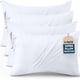 thumbnail image 1 of Funda de almohada Utopia Bedding King, paquete de 4 unidades, 51 x 102 cm, con cierre, 1 of 8