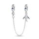 thumbnail image 1 of Cadena de seguridad para pulsera LNQOBU de plata esterlina 925, 1 of 6