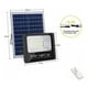 thumbnail image 3 of Lampara Foco Solar 120 Led 100w + Panel Solar Control Remoto Carcasa Negro - 003257 A Luz Blanco Frí negro, 3 of 10