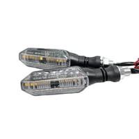 Ioensy - Intermitentes De Motocicleta, Luces Intermitentes De Flecha Intermitente De Agua Corriente Para Honda, Luz Constante