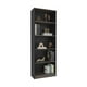 thumbnail image 3 of Estante Organizador De Libros Fm 180,6x62,8x29,9 Cm Negro Y Café, 3 of 8