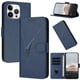 thumbnail image 1 of Funda Cartera Fibra de Carbono para iPhone 15 Pro Max con Soporte y Cierre Magnético Azul, 1 of 6