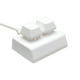 thumbnail image 4 of Teclado Mecánico Para Juegos Con Cable USB De 2 Teclas Para Control De Volumen De Juegos Dibujo Blanco, 4 of 5