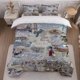 thumbnail image 1 of Winter Collage Bedding Set Soft and Comfortable for All Seasons Ideal for Home and Bedroom Decor, 1 of 5