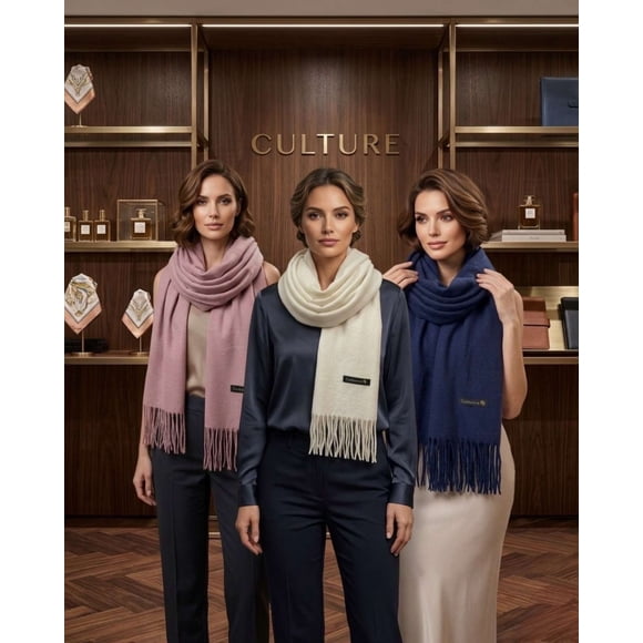 Set de 3 Bufandas Premium Suavidad y Elegancia