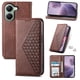 thumbnail image 1 of Funda Flip FOXDOCK para Xiaomi Poco X7 Pro , Estilo Billetera con Diseño Rombo, Correa de Mano y Soporte, Uso Diario, 1 of 6