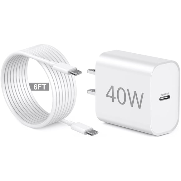 Cargador para iPad YLPQXBV 40W USB‑C con cable de 1,8 m