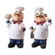 thumbnail image 1 of 2 Piezas De Resina Chef Cocina Decoración Mesa Centro De Mesa Estatuilla Hogar Coleccionable, 1 of 5